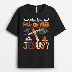 Are You Fall-O-Ween Jesus Halloween Christian Scary Pumpkins T-Shirt