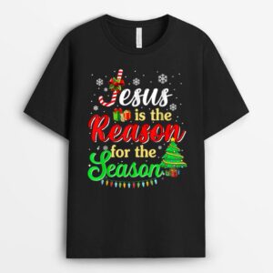Christian Jesus The Reason Stocking Stuffer Christmas T-Shirt