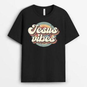 Christian Jesus Vibes God Christian Religious Vintage Lover T-Shirt