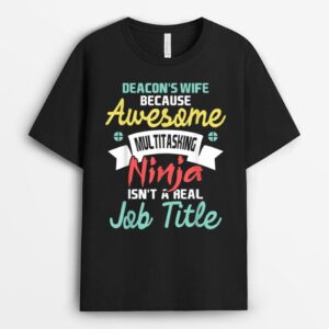 Deacon's Wife - Religious Christian Minister Church Elder T-Shirt