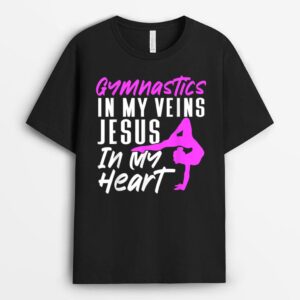 Gymnast Jesus Lovers, Acrobat Tumbling Gymnast Gymnastics T-Shirt