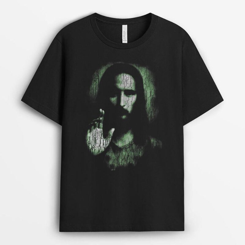Jesus Christ Holy Face Blessing Christian Faith T-Shirt
