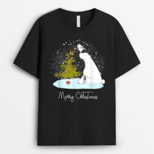 Merry Christmas - Cute Polar Bear Penguin Christmas T-Shirt