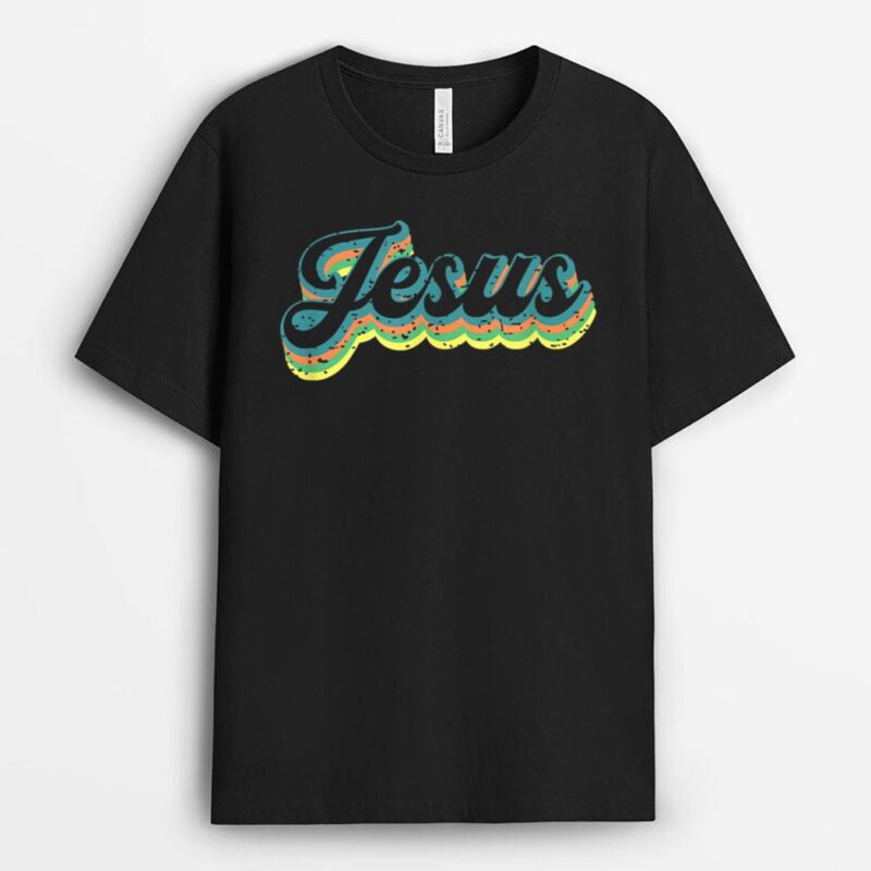 Retro Jesus  Christian  Faith T-Shirt