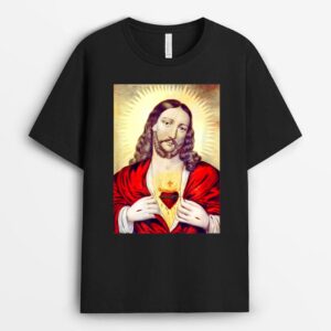 Sacred Heart of Jesus Religious T-Shirt
