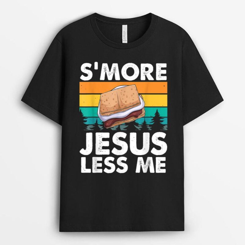 S'more Jesus Christianity Lover Jesus Teachings Camper T-Shirt