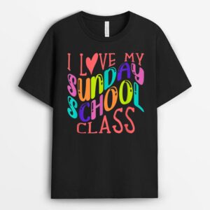 Sunday School Teacher Retro Vintage Jesus Bible Study T-Shirt