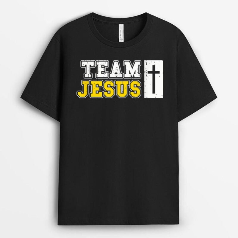 TEAM JESUS  Funny Christian, Biblical Bible Humor T-Shirt