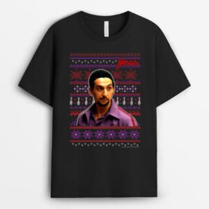 The Big Lebowski Christmas Jesus Bowling Ugly Sweater T-Shirt