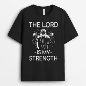 The Lord, Christian Gym Jesus Workout T-Shirt