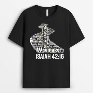 Waymaker Promise Keeper Miracle Worker Christian T-Shirt
