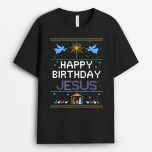 birthday cake happy birthday jesus Christian T-Shirt